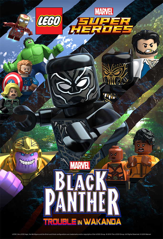 LEGO Marvel Super Heroes: Black Panther [CORTO] in streaming