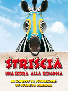 Striscia, una zebra alla riscossa in streaming
