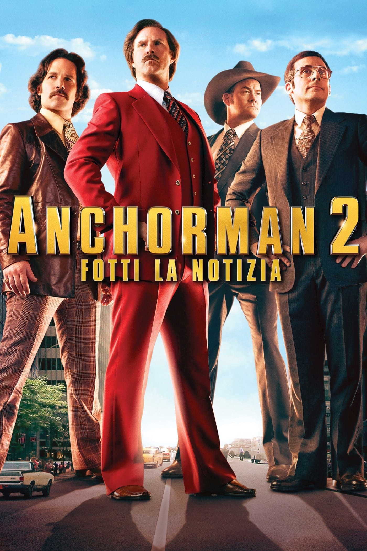 Anchorman 2 - Fotti la notizia in streaming