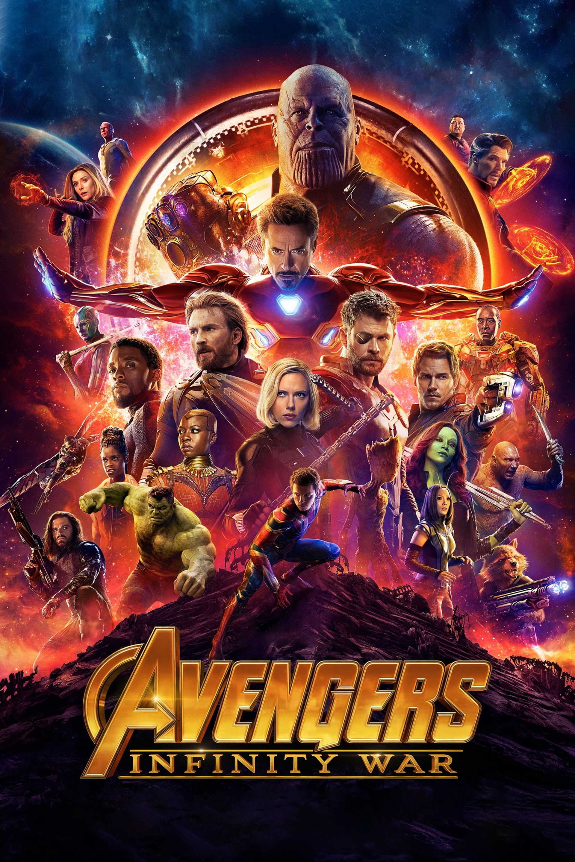 Avengers: Infinity War in streaming