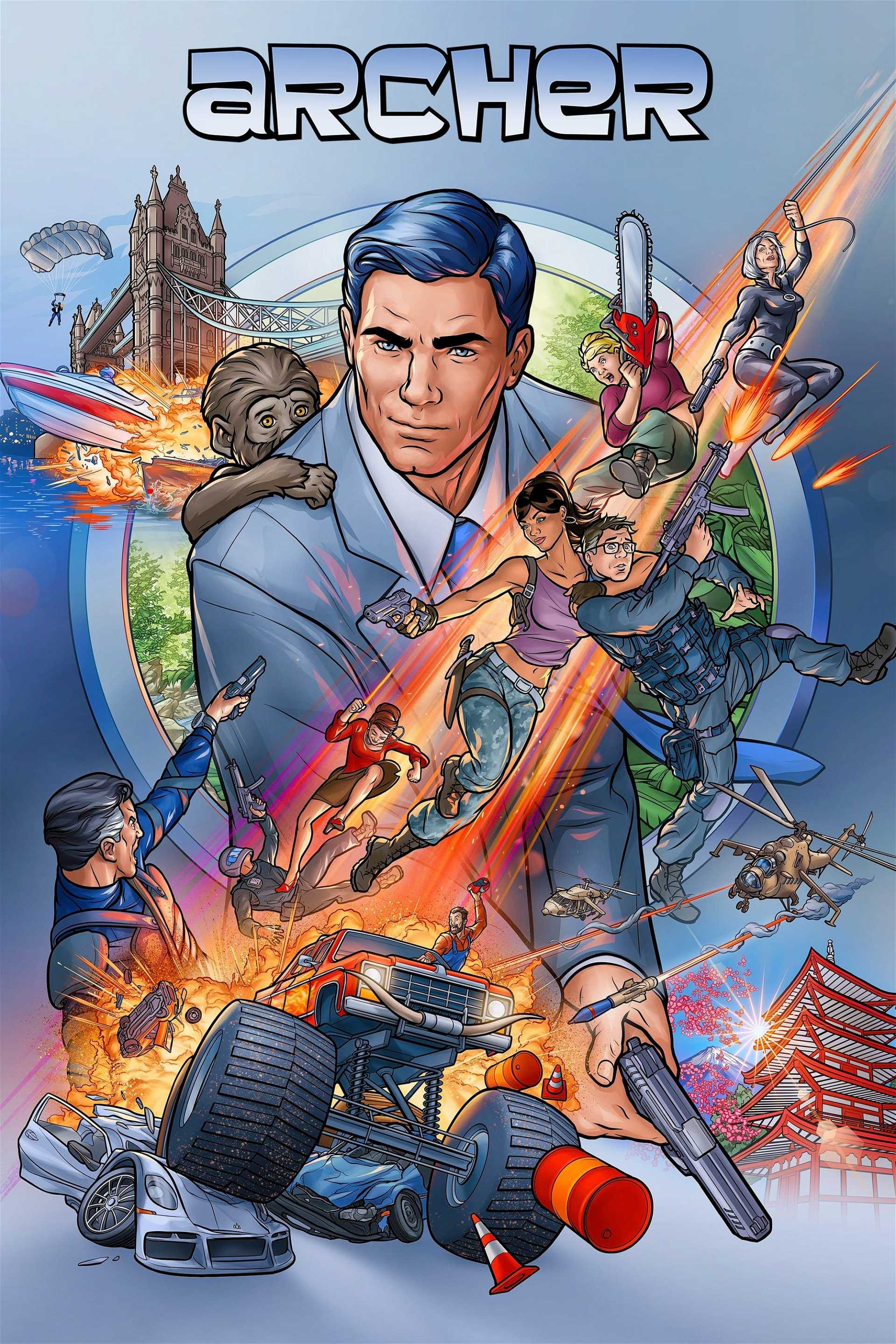 Archer in streaming