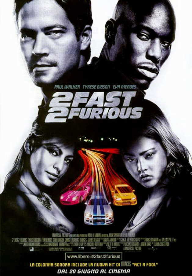 2 Fast 2 Furious in streaming