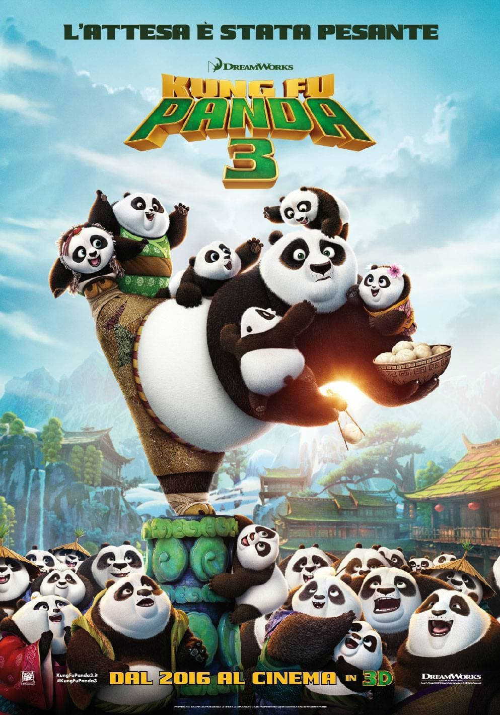 Kung Fu Panda 3 in streaming