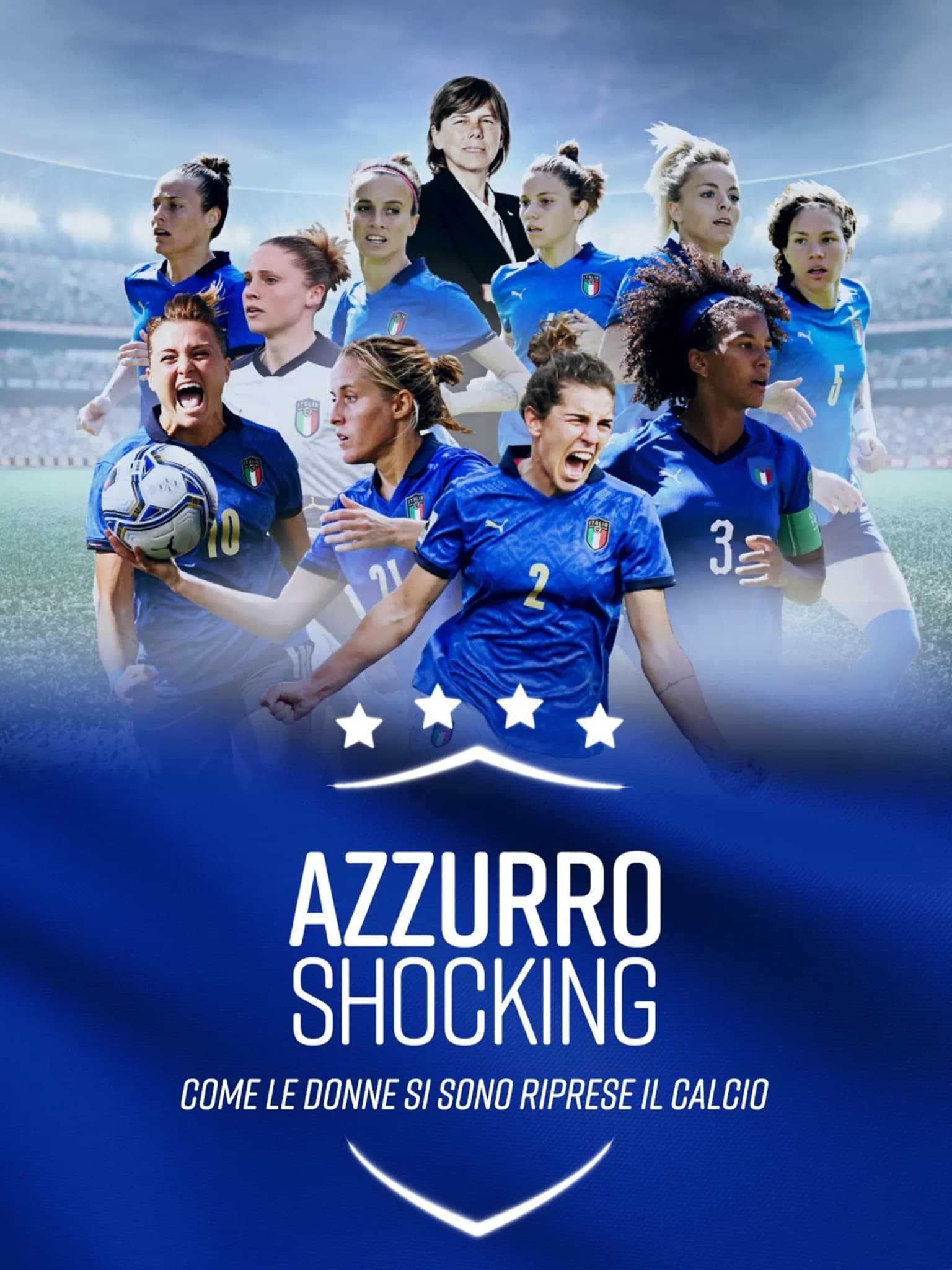 Azzurro Shocking - Come le donne si sono prese il calcio [CORTO] in streaming